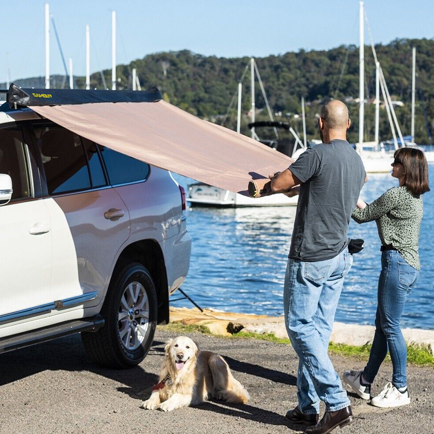 Vehicle Awning - 6.6ft x 10ft